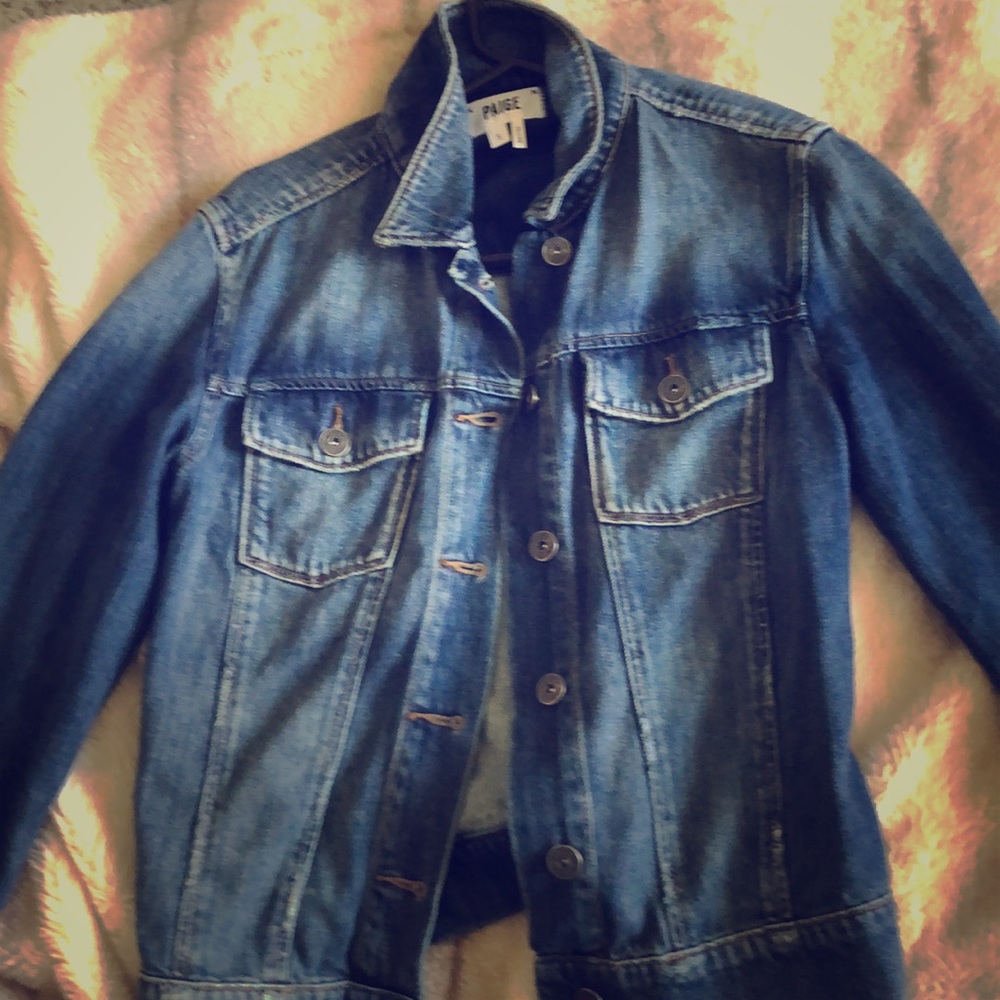 Paige denim jacket.